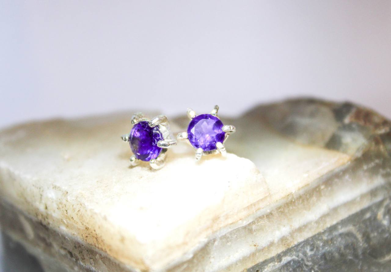 Starburst Gemstone Earrings